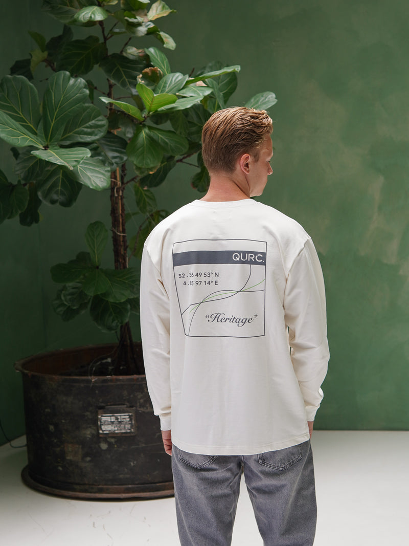 Heritage Longsleeve Off White