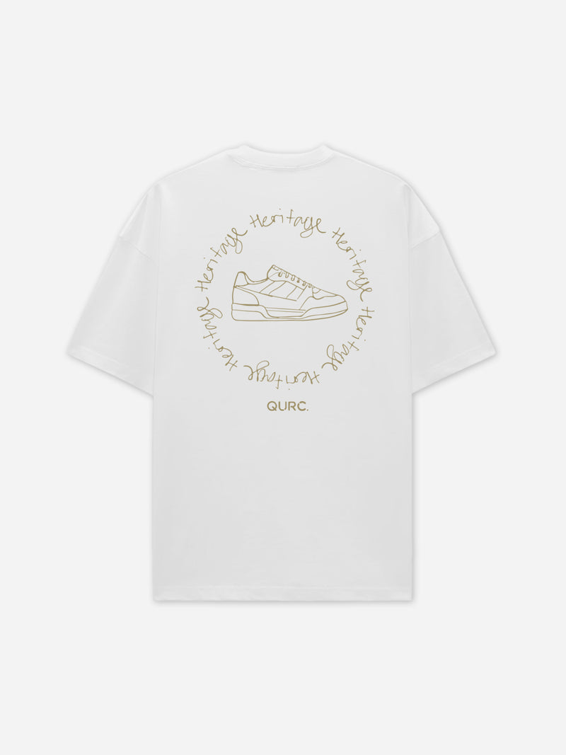 Heritage Tee White